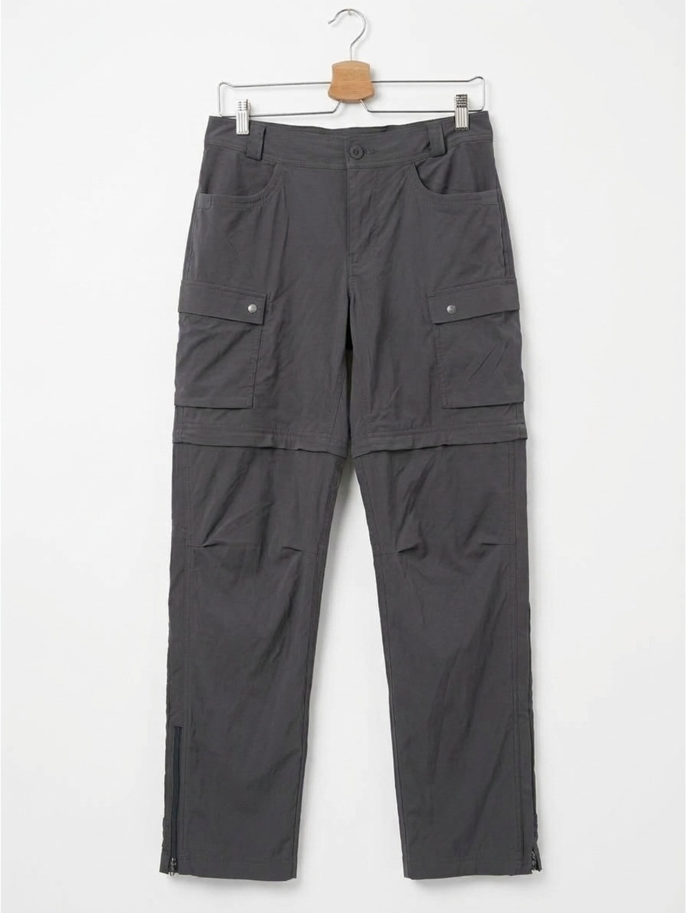 REI Co-op Sahara Convertible Cargo Hiking Pants Gray Size 6